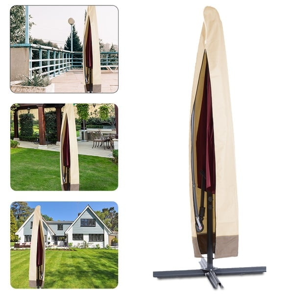 Parasol Banana Umbrella Cover Cantilever Outdoor Garden Patio Shield Waterproof Parasol Banana Umbrella Cover Cantilever Outdoor Garden Patio Shield Waterproof